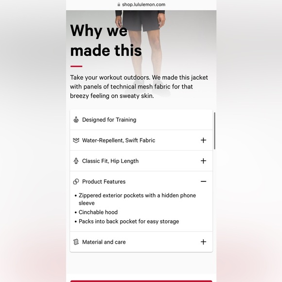 Menโs Lululemon Jacket- like new ๐ฅ - Picture 10 of 10